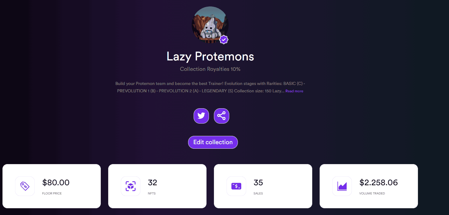 protonmint lazy protemons