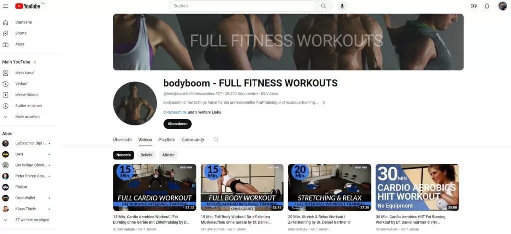 bodyboom kostenloser online fitness kurs