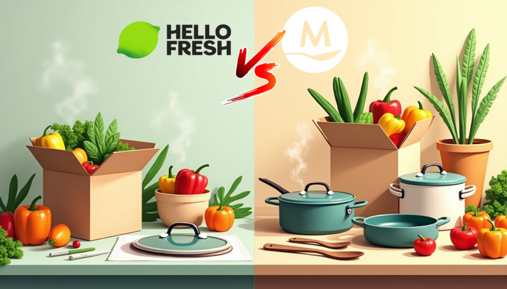 marley spoon oder hellofresh, die kochboxen anbieter im vergleich